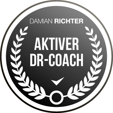 Siegel Aktiver DR-Coach Zertifiziert durch Damian Richter von Dominik Braun